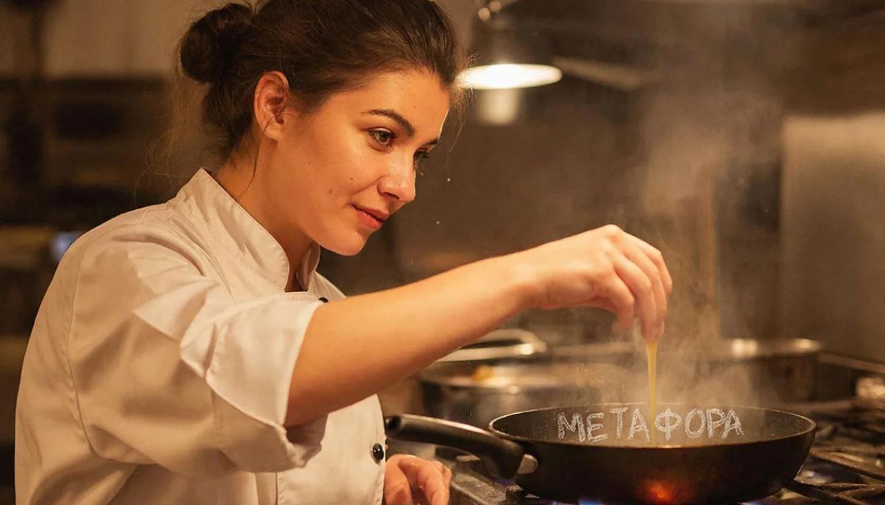 Повар, готовящий метафоры